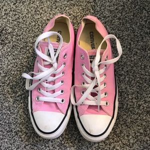 Pink converse
